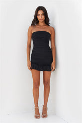 Young Free Gal Mini Dress Black